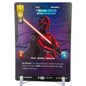 Second Sister Seeking the Holocron Star Wars Unlimited Prestige Foil LOF 1069 NM - Picture 1 of 2