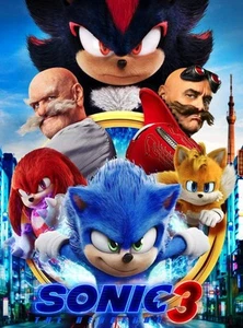 SONIC The Hedgehog 3 / NEW on DVD from Paramount‼️Free Shipping.. Fast Shipping* - Picture 1 of 3