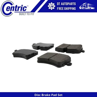 Para Audi A6 Quattro 2012-2019 | Pastillas de freno de disco traseras céntricas | Cerámica Foto 1 de 4