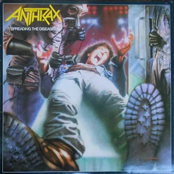 Anthrax Spreading The Disease NEAR MINT Music for Nations Vinyl LP - Bild 1 von 1