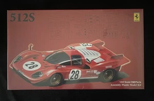 New Sealed Fujimi 1/24 Ferrari 512S Model Kit - Picture 1 of 5