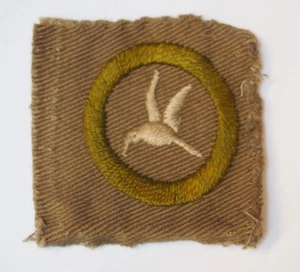 Pfadfinder Vogel Studie Verdienstabzeichen Typ A Quadrat kostenloser Versand in USA - Bild 1 von 2