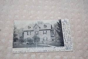 VINTAGE RPPC POSTCARD RESIDENCE OF "HARRIET BEECHER STOWE" HARTFORD, CONN. - Picture 1 of 3