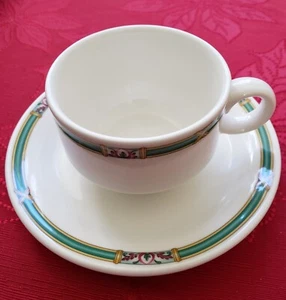 Set tazze e piattini porcellana vintage VILLEROY & BOCH LUSSEMBURGO ADRIANA bambù - Foto 1 di 14