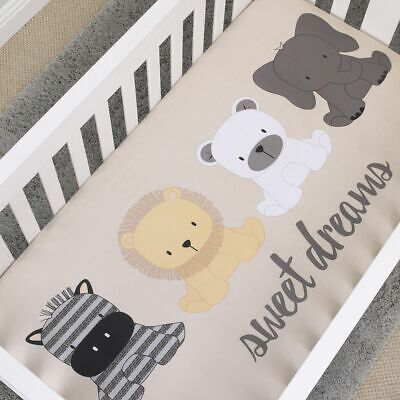 Play Day Pals Cotton Fitted Crib Sheet By NoJo • 33.95$