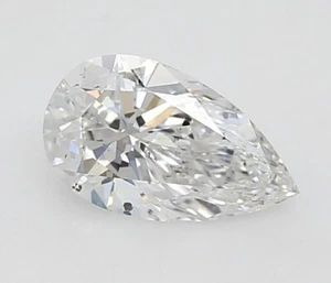 1.01 Cts PEAR Cut IGI CERTIFIED LAB GROWN CVD Diamond E Color SI2 Clarity - Picture 1 of 11