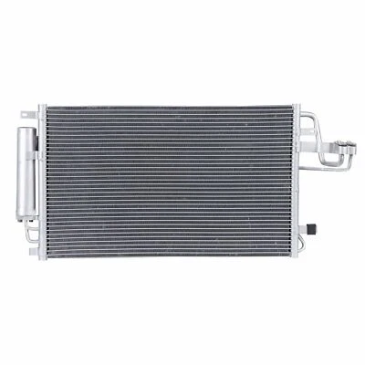 A/C Condenser with Receiver Drier For 2005-2009 Hyundai Tucson 2010 Kia Sportage Foto 1 de 4