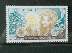 Monaco Briefmarke Nr. 1239 Das kleine Mädchen mit den Streichhölzern "H. Andersen" / NEU**/ 1980 - Bild 1 von 1