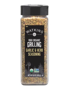 ORGANIC GARLIC & HERB GRILL SEASONING - Picture 1 of 2