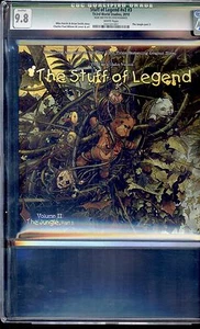 STUFF OF LEGEND #3 V2 CGC 9.8 PÁGINAS BLANCAS FIRMADAS POR CHARLES SCOTT WILSON III - Imagen 1 de 2