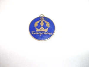 Rare Antique Vintage Dauphine Renault 425 Park Avenue New York Keychain - Picture 1 of 6