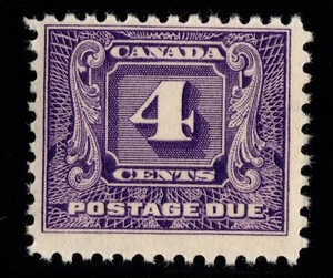   J8 Postage Dues Canada mint never hinged well centered cv $80 - Picture 1 of 2