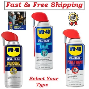 WD-40 Specialist Lubricant with SMART STRAW SPRAYS  - Select Type & Size. - Picture 1 of 12