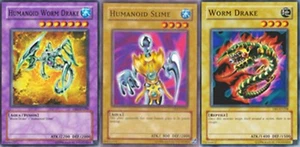 Humanoid Worm Drake Fusion: with Humanoid Slime + Worm Drake  Yugioh Mint - Picture 1 of 1