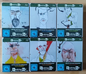 Breaking Bad Limited Edition Steelbook Neu OVP 6x Blu-ray komplette Staffel - Bild 1 von 8
