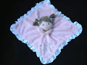Baby Starters Pink Infant Girl "Too Cute" Rattle Security Blanket - Picture 1 of 5