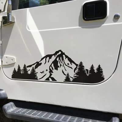 Calcomanía de árbol para puertas de TJ Jeep Wrangler (1997-2006) Foto 1 de 4