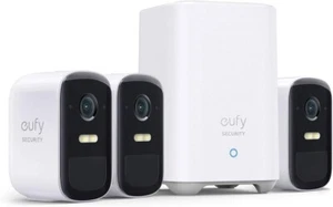 NEW eufy eufyCam 2C Pro Outdoor Smart Wireless 2K Wi-Fi CCTV Camera Kit w/ Alexa - Picture 1 of 4