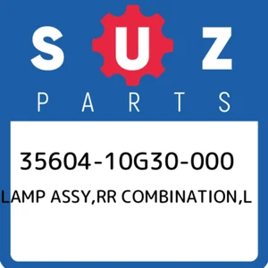35604-10G30-000 Suzuki Lamp assy,rr combination,l 3560410G30000, New Genuine OEM - Imagen 1 de 1