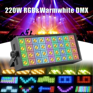 220W LED Strobe Wall Wash Light Stage Effect Beam Lights RGB DMX Party DJ Lights - Picture 1 of 8