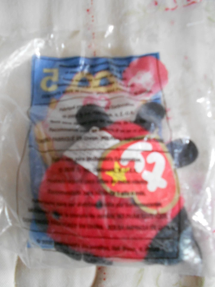McDonalds Ty Beanie Babies Luck Ladybug 2000 Number 5 - Image 1 of 1