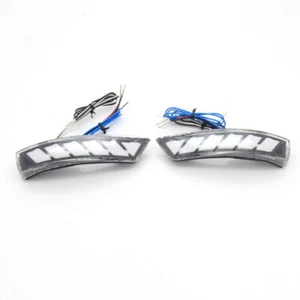Rear-view Mirror Lights for Ford Focus III IV 2012-18, Streamer Turn Signals DRL - Picture 1 of 12