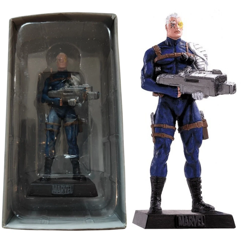 Marvel Super Heroes Cable 63 Figurines Plomb Collection Eaglemoss Comics BD Film