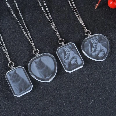Pendantify Custom 3D Crystal Photo Necklace | Personalized Pet Memorial Pendant - Image 1 of 4