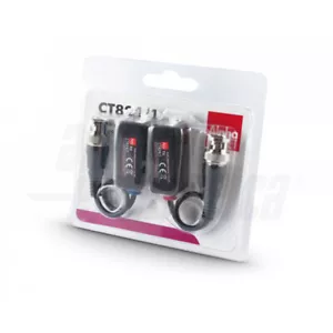 Video Balun Passivo HD 1 Canale Con Cavetto - ALPHA ELETTRONICA CT824/1 - Foto 1 di 1