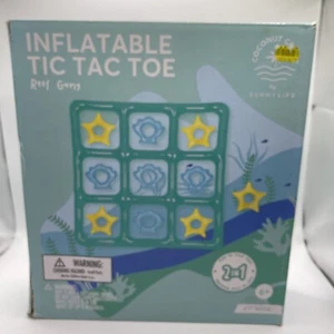 Coconut Grove por Sunnylife Inflable Tic Tac Toe Arrecife Pandilla Verano Piscina Juguete Juego - Imagen 1 de 3