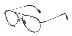 Tom Ford TF5693-B 008 Gunmetal Aviator Titanium Metal Eyeglasses Frame 57-16-145 - Picture 1 of 3