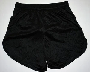 NEW MEN'S BLACK RUNNING SHORTS ADULT SMALL - Picture 1 of 3