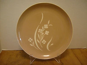 Plato de cena de piedra de hierro vintage Harkerware primavera cameoware 10 1/4"" tierra - Imagen 1 de 3