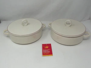 Villeroy & Boch Dupuis 1748 Lidded Round Bowl Serving Tureen x 2 #1 JL18 - Picture 1 of 14