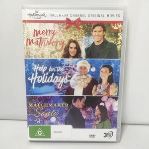 Hallmark Christmas 6 (Merry Matrimony / Help For The Holidays / Matchmaker Santa - Foto 1 di 5