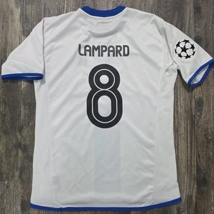 2004 Umbro Chelsea Away Soccer Jersey Frank Lampard Kids XL UCL - Picture 1 of 12