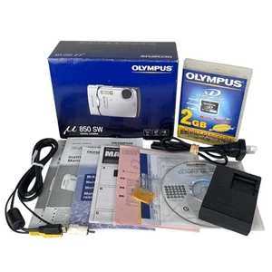 Olympus 850 SW Digital Camera Charger With Box Books & Accessories NO CAMERA - Bild 1 von 5