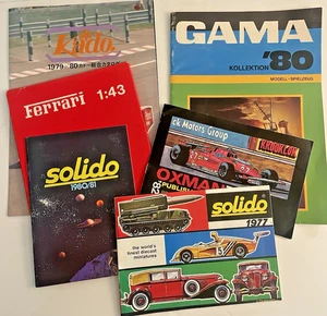 lotto cataloghi pressofusi vintage ferrari solido gama anni 70 80 - Foto 1 di 6