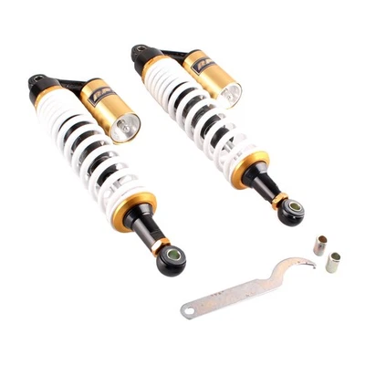 400mm Rear Air Shocks Absorbers Suspension Spring Bag Damper Quad ATV - Image 1 of 4