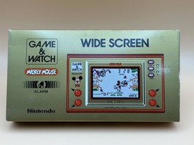 Nintendo Game & Watch MICKEY MOUSE MC-25 1981 Mint In Box