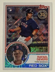 Rafael Devers 2018 Topps '83 Topps Béisbol 35º Cromo Mojo Novato #20 RC - Imagen 1 de 2