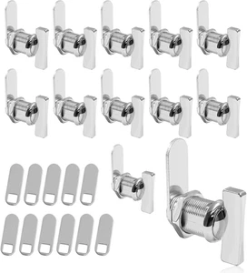 ✅ NEU - 12 Stück 7/8" Cam Lock Daumenschrank nicht verriegelnd Wohnmobil Camper Tür - Bild 1 von 5