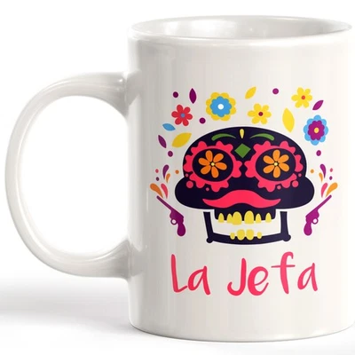 DESIGNS BYLITA La Jefa 11oz Coffee Mug