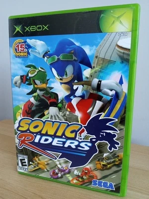 Sonic Riders (Microsoft Xbox, Sega,2006) Complete CIB W Manual Clean Copy - Image 1 of 4