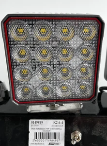 LED Working lamp 96W 12-36V 14400Lm 112x112x55 mm 5700K DT-connector IP67-IP69K - Picture 1 of 5