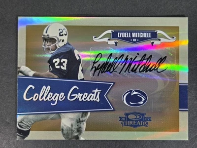 2007 Donruss нитки - колледж Greats Lydell Mitchell #CG-12 подписи/500 (AU) - Изображение 1 из 2