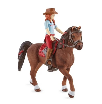 Schleich: Horse Club - Hannah & Cayenne,  Playset, Kids Ages 5+ Free Shipping - Image 1 of 4
