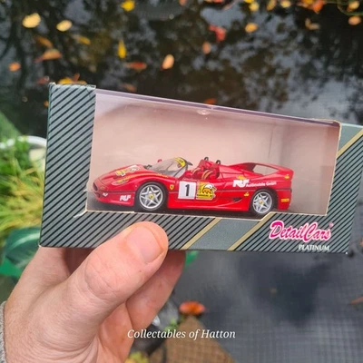 Detail Cars 1/43 Scale Model Car ART396 - Ferrari F50 1996 Racing pre-corgi - Image 1 of 4