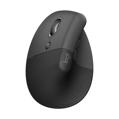 Logitech Lift Ratón Inalámbrico Ergonómico Vertical, Mano Izquierda - Grafito Foto 1 de 4