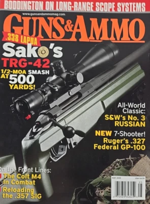 Guns & Ammo SAKO TRG-42 S&W Russian Colt M4 Ruger AR AK DIY Tests Training - Image 1 of 4